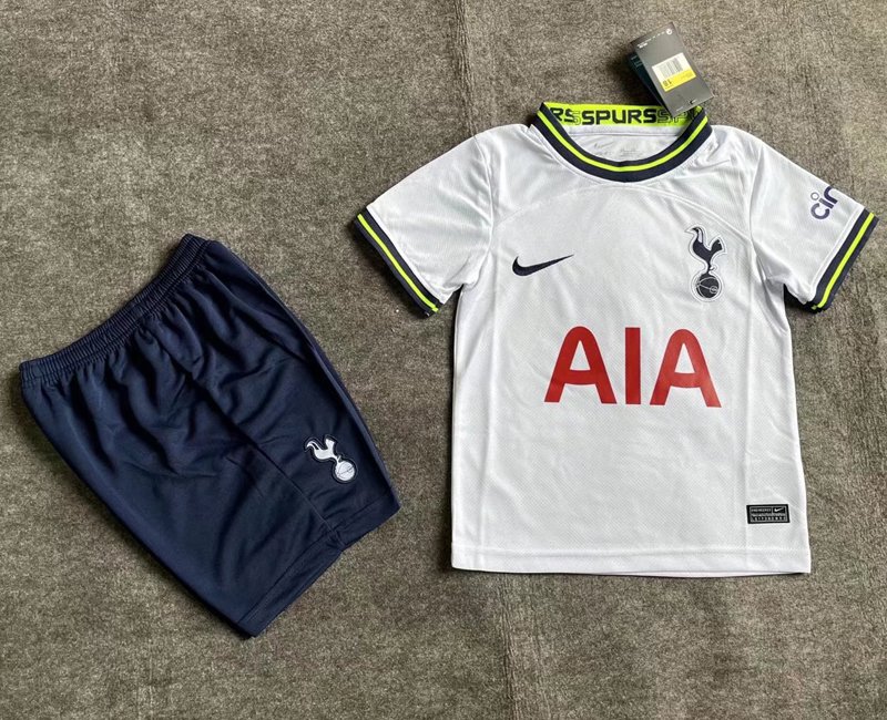 Tottenham Hotspur Matchställ Hemma 2022/23 Fotbollströja set för barn