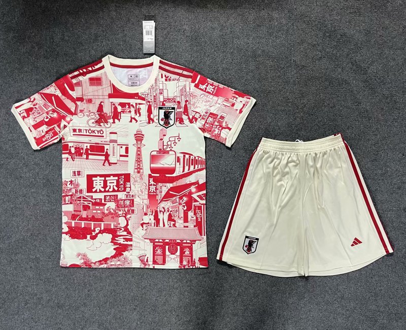 Japan Tokyo City Special Concept Kostym 23/24 fotbollströja set för män