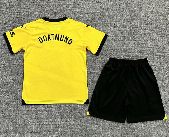 Tillbaka - Borussia Dortmund Barn Hemmaställ 2023-2024