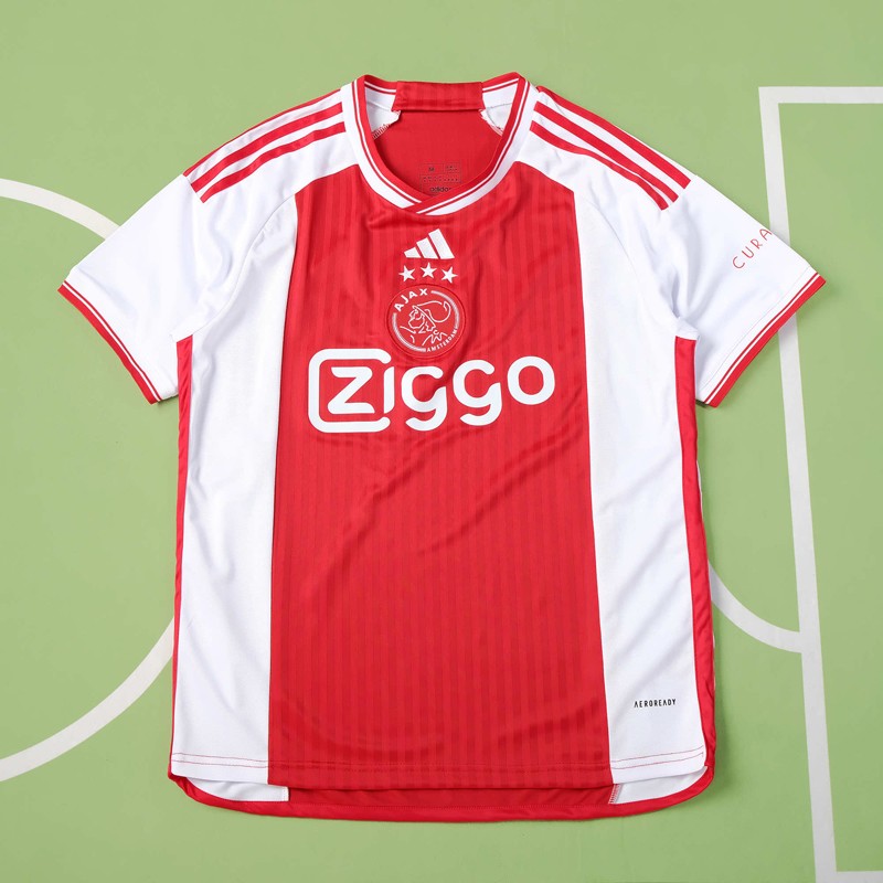 AFC Ajax 23/24 Hemmatröja Kortärmad Fotbollströja - Herr