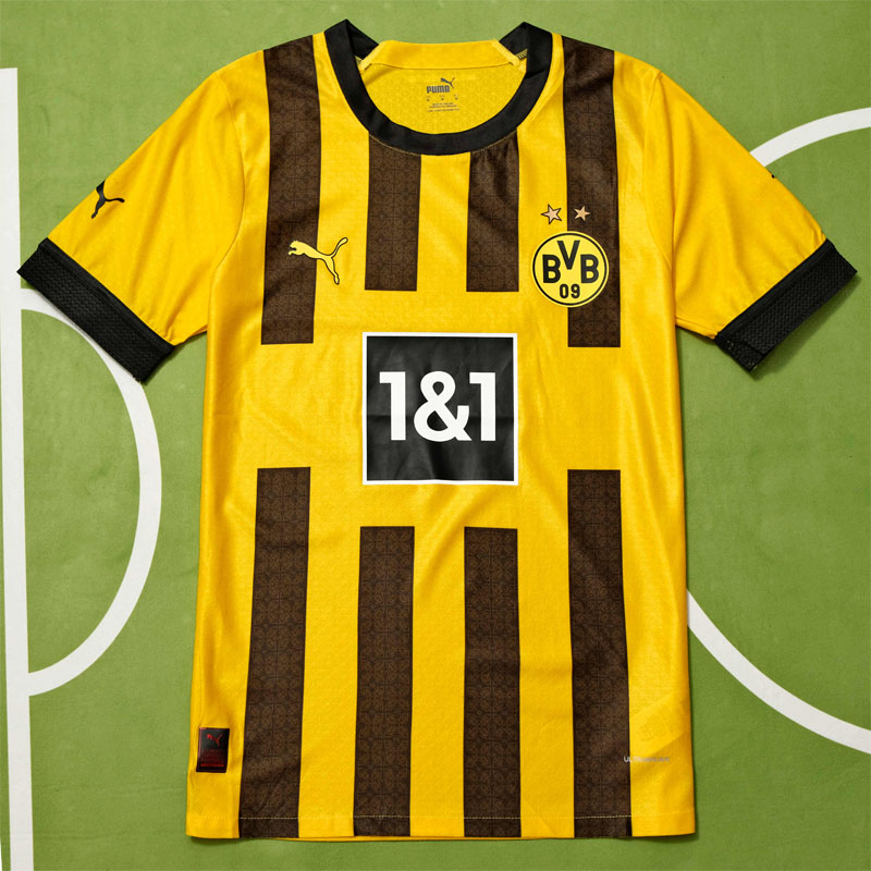 Borussia Dortmund 22-23 Hemmatröja Fotbollströjor Gul Kortärmad