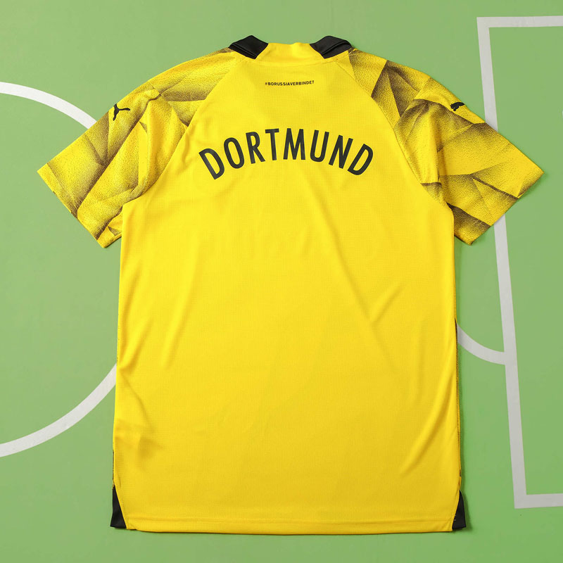 Borussia Dortmund 2324 Tredjeställ Gul Kortärmad Suit Herr