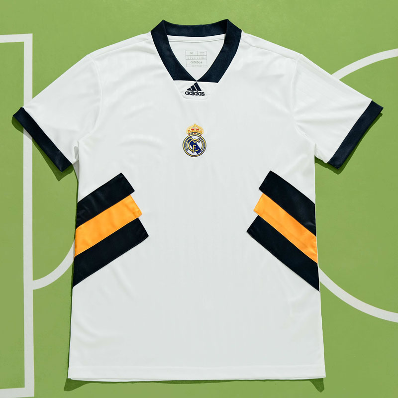 Fotbollströja Herr Real Madrid ICON Shirt Vit Kortärmad