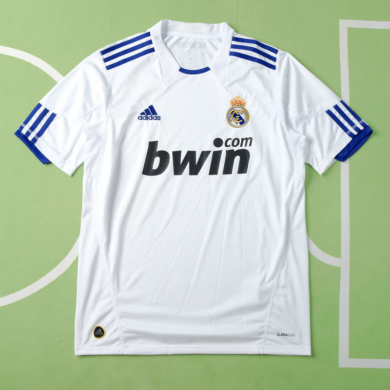 Real Madrid Fotbollströjor Hemma tröja 2010/11 Kortärmad