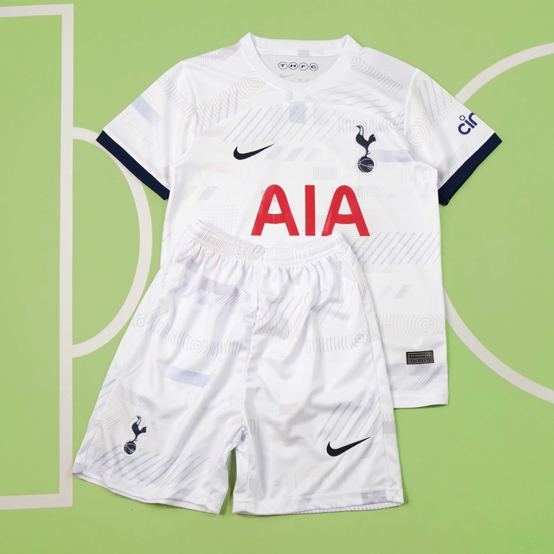 Ny tröja Tottenham Hotspur 23/24 Hemmaställ för barn