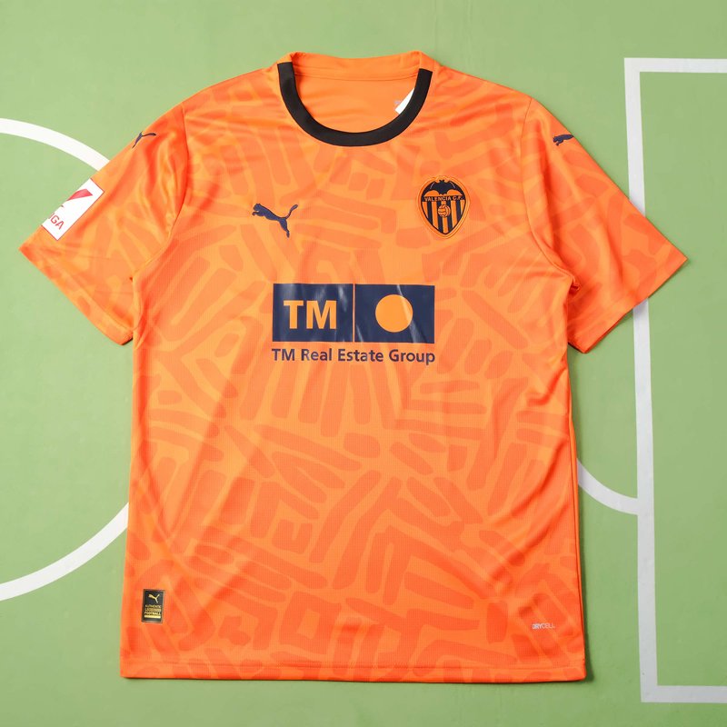 Valencia CF Tredjetröja 2023/24 Orange Kortärmad