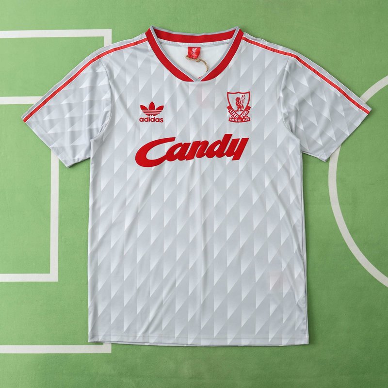 Liverpool FC Bortatröja 1989/91 Retro Kortärmad