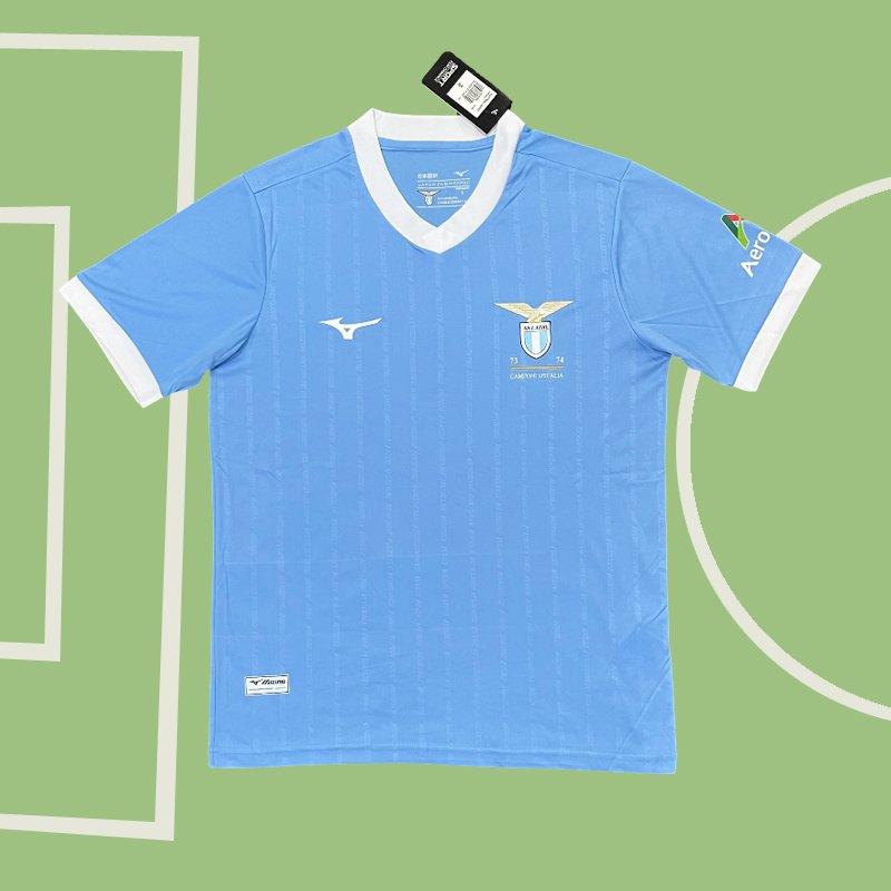Lazio Specialutgåva Tröja 50th Anniversary Blå Kortärmad