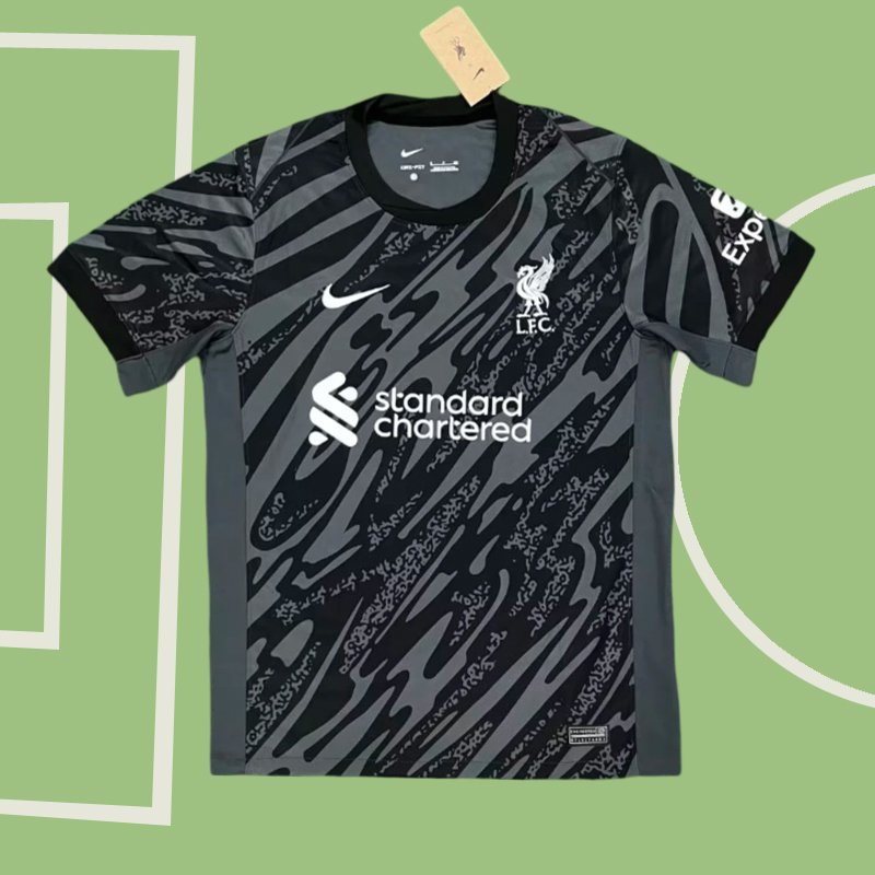 Liverpool FC Hemma Målvaktströja 2024/25 Grå Shirt
