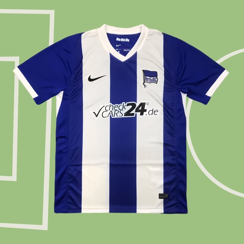 Fotbollströja Hertha Berlin BSC Hemma Tröja 2024/2025 för män