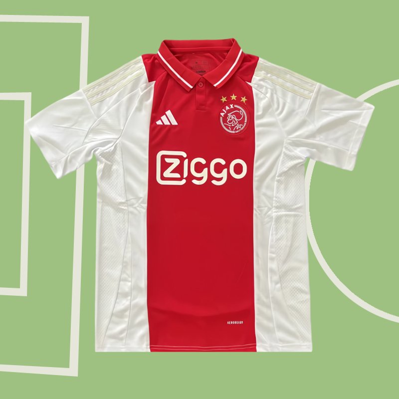 AFC Ajax Amsterdam Fotbollströjor 2024-25 Hemmatröja