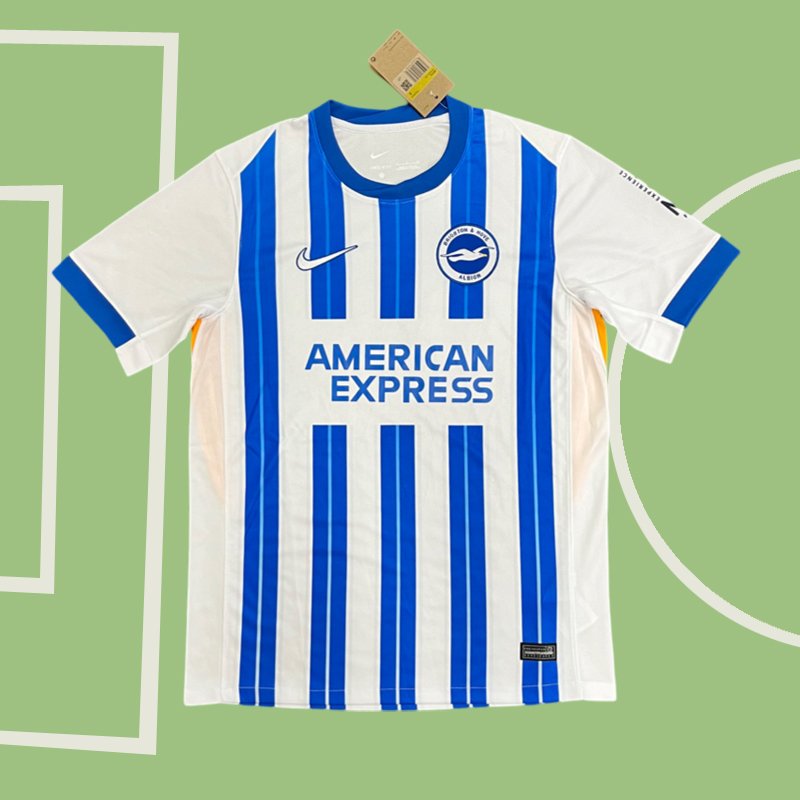 Brighton Hove Albion Fotbollströjor Män Hemmatröja 2024/25