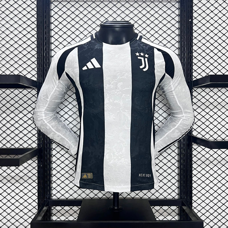 Juventus Hemmatröja 2024-2025 Långärmad tröja