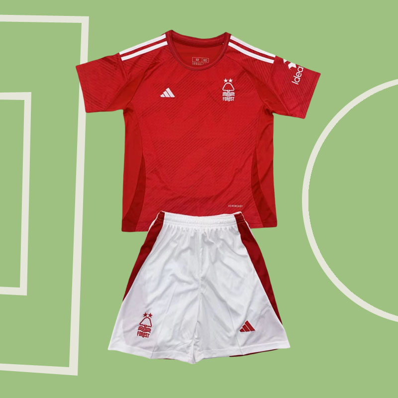 Nottingham Forest Fotbollströjor 2024/25 Hemma tröja barn