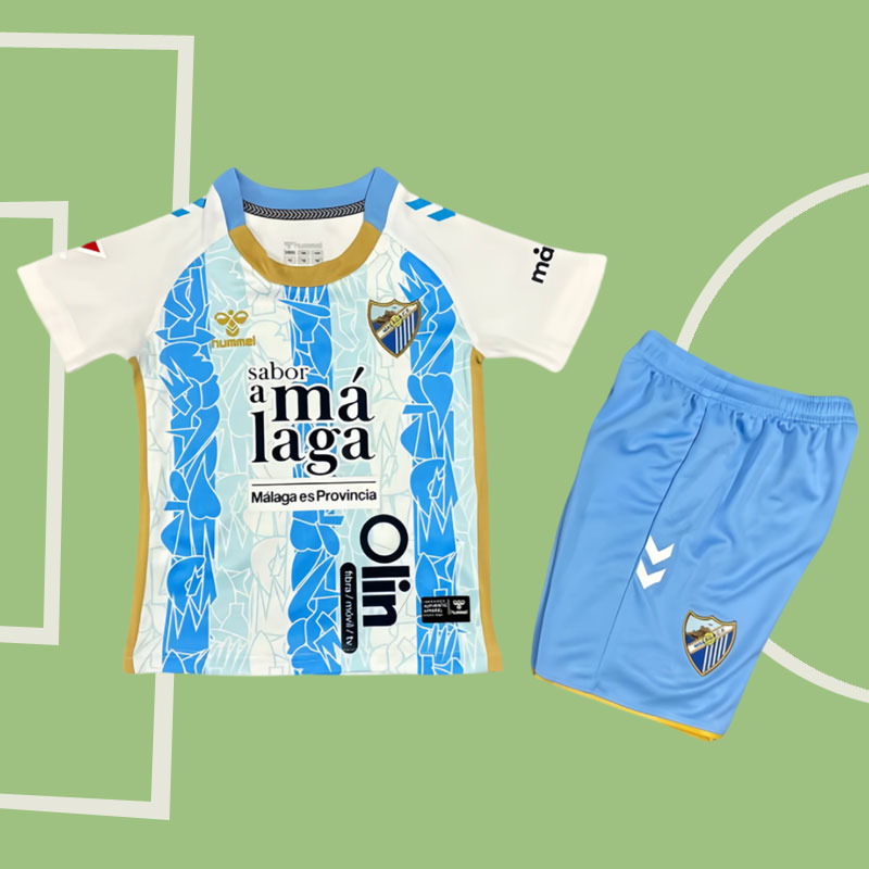 Malaga CF 24/25 Hemmatröja för Barn