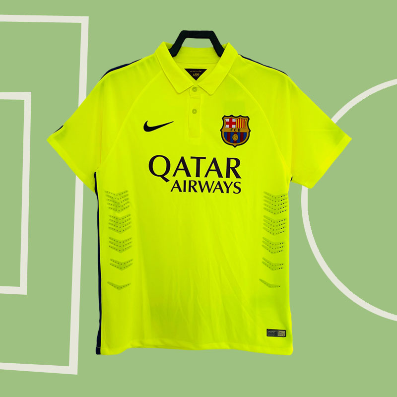 Retro 2014/15 FC Barcelona tredje tröja