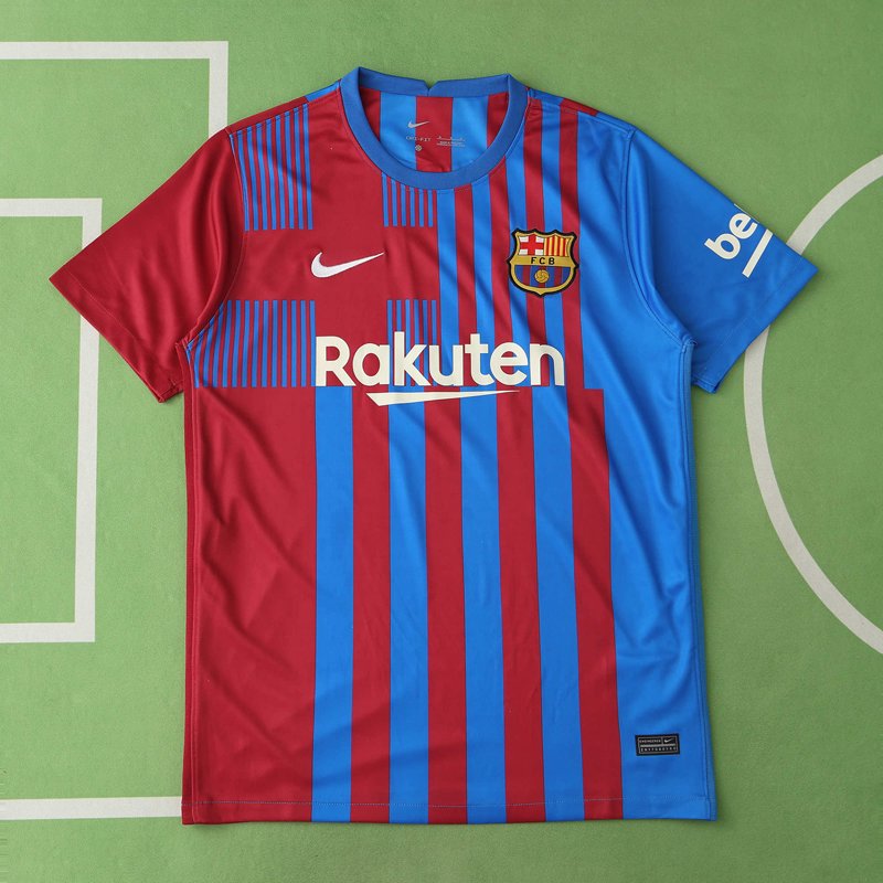 FC Barcelona Fotbollströjor Hemma tröja retro 2021/22