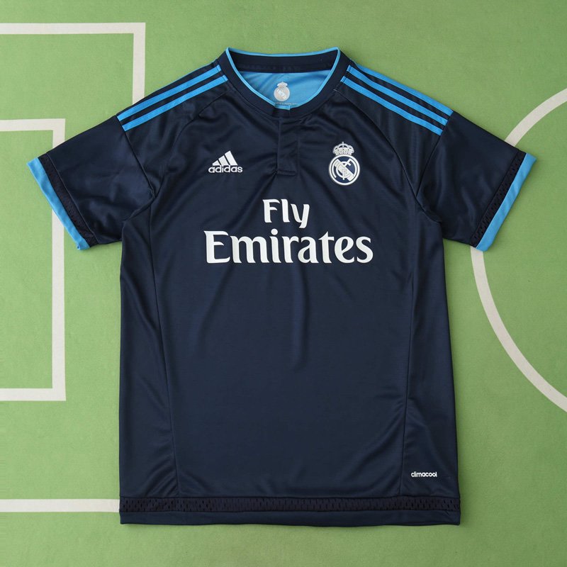 Real Madrid Retro Tredjetröja 2015/16 Kortärmad