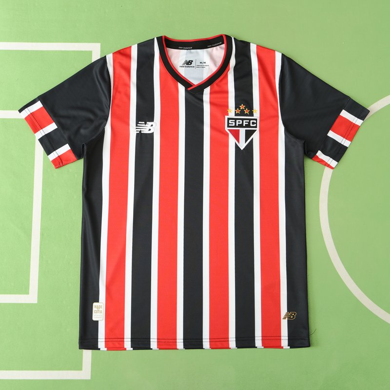 São Paulo FC Borta Tröja 2024/25 Fotbollströja - Herr