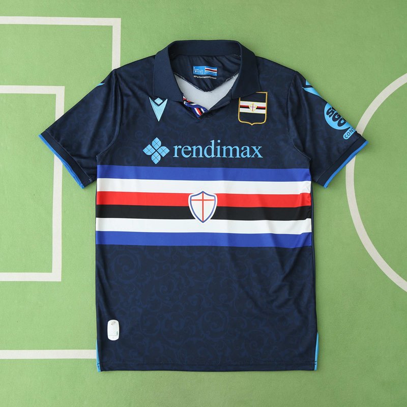 UC Sampdoria Tredjetröja 2024/25 Kortärmad herr fotbollströja