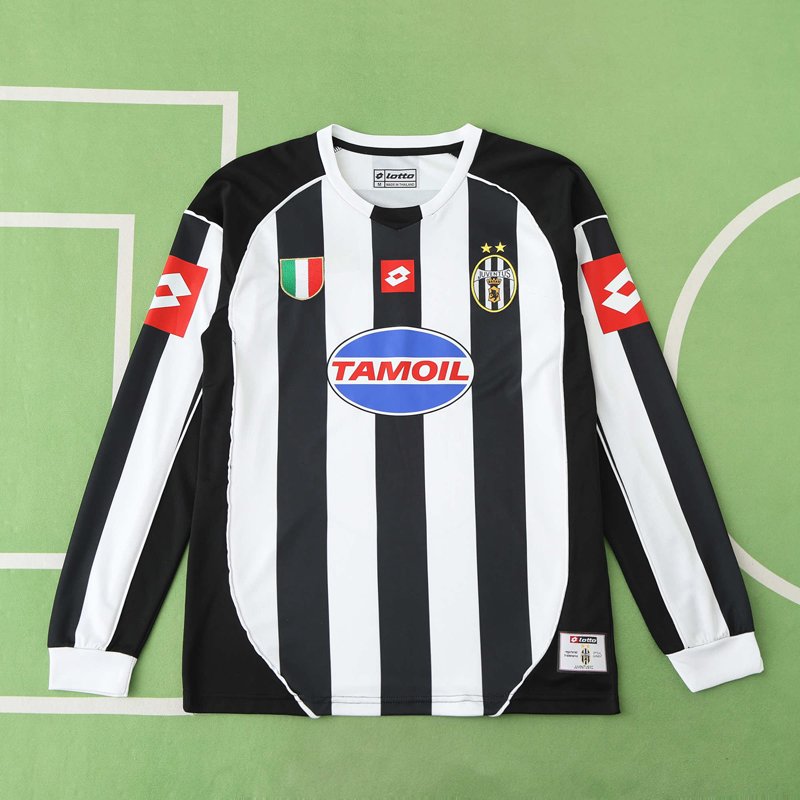 2002/03 säsong Juventus Hemma långärmad tröja