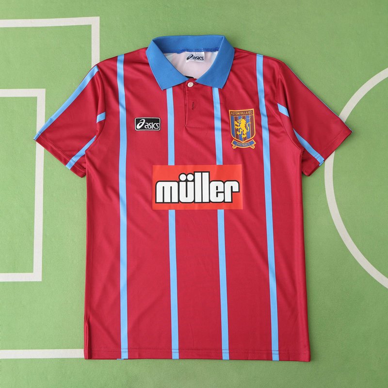 Aston Villa Retro Vintage Hemmatröja 1993-95