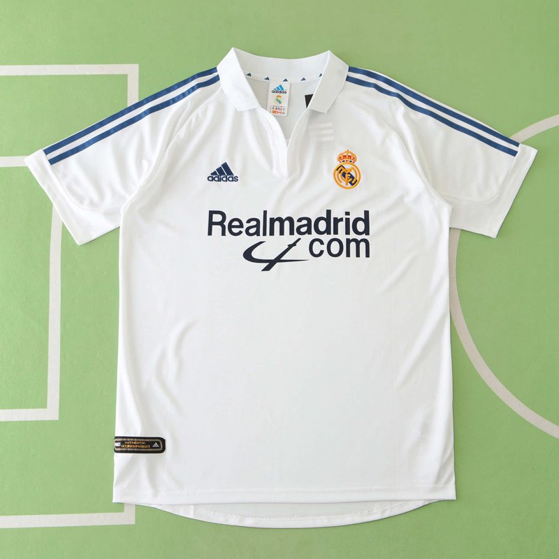 Classic Retro Vintage Real Madrid hemmatröja 01/02