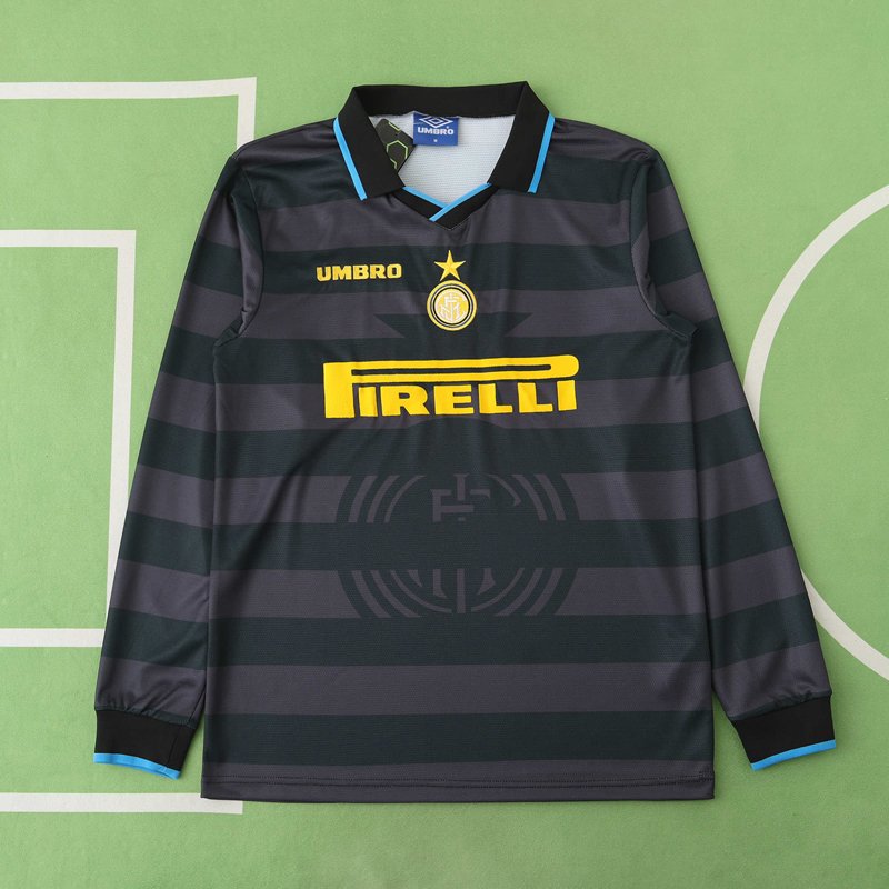 Inter Milan Tredjetröja 97/98 Långärmade tröjor