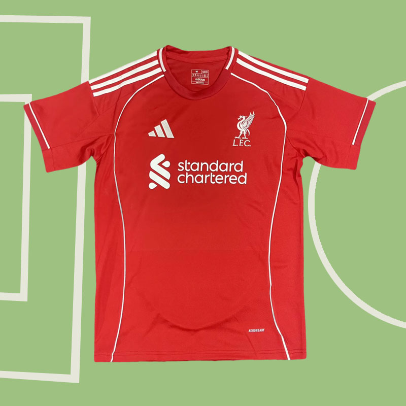 LFC Liverpool FC Hemmatröja Röd 2025-26