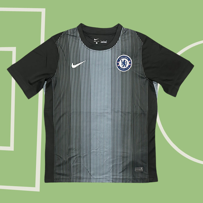 Chelsea Målvaktströja 2025/26 Svart Kortärmad