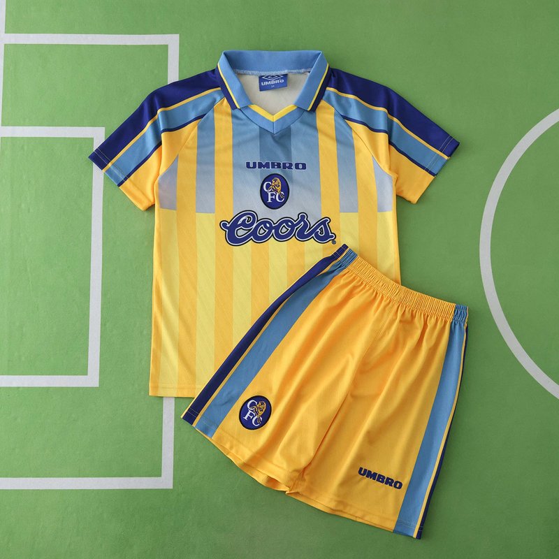 Chelsea Retro Barntröja 1996-97 Bortaställ