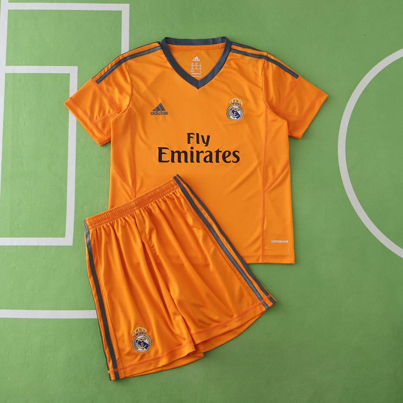 Fotbollströjor Real Madrid Tredjetröja Retro 2013-14 Barn