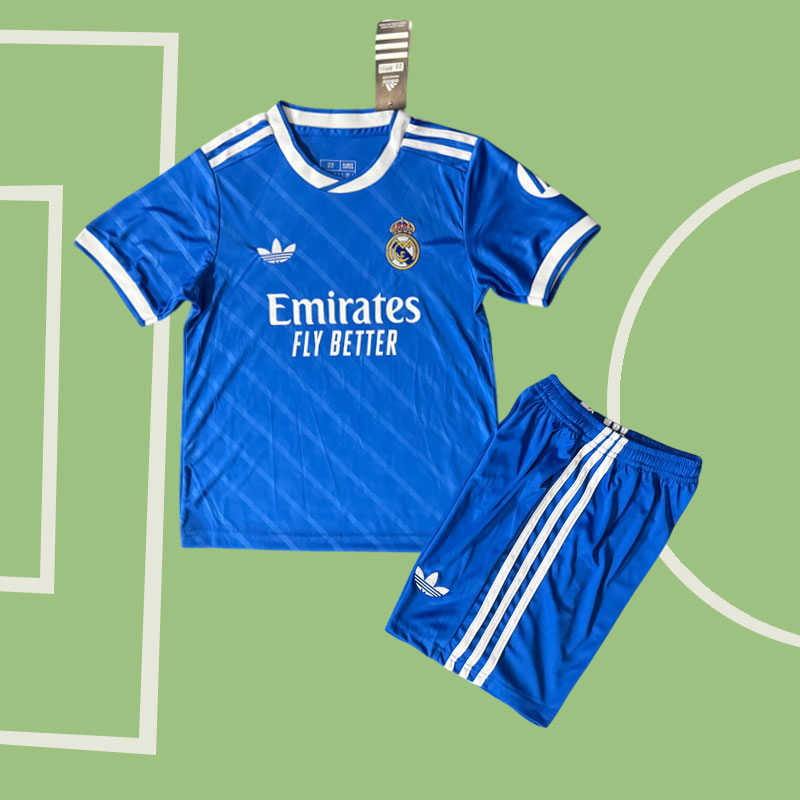 2025-2026 Real Madrid tredje fotbollströja barn