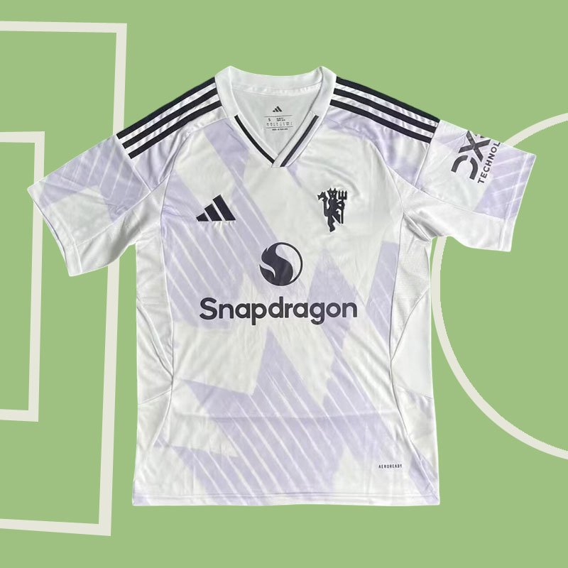 Fotbollströja Herr Manchester United Bortatröja 2024/25