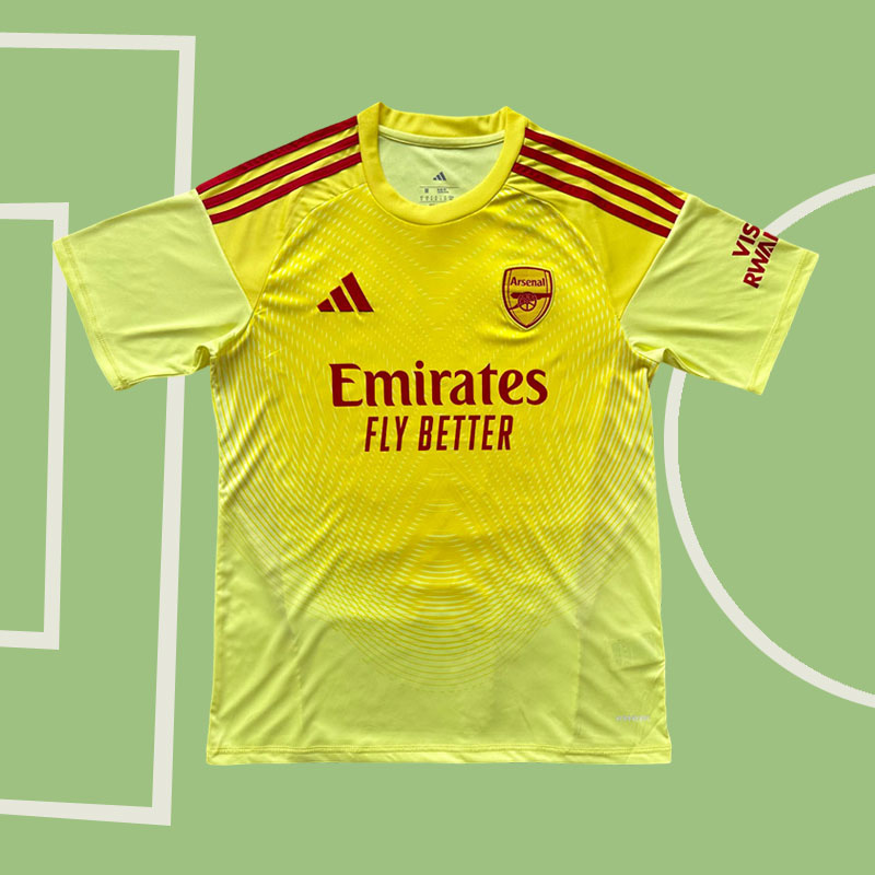 Arsenal 3rd Målvaktströja 2025/26 Gul