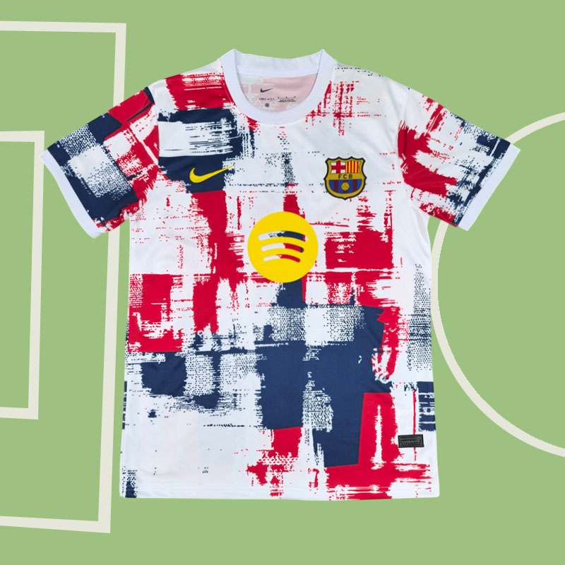 FC Barcelona 2025/26 specialtröja herr - vit och röd