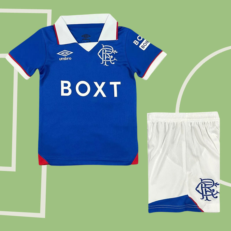 Glasgow Rangers FC Hemmatröja 202526 Barn