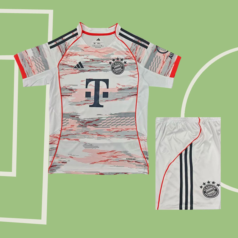 Köp Fotbollströjor Barn Bayern München Borta tröja 2025-26