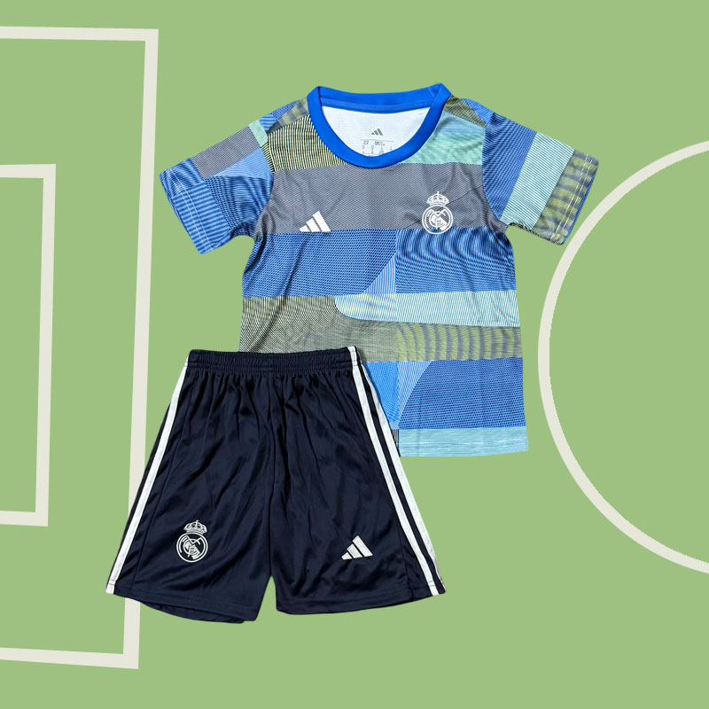 Real Madrid 2025/26 Uppvärmningströja Barn