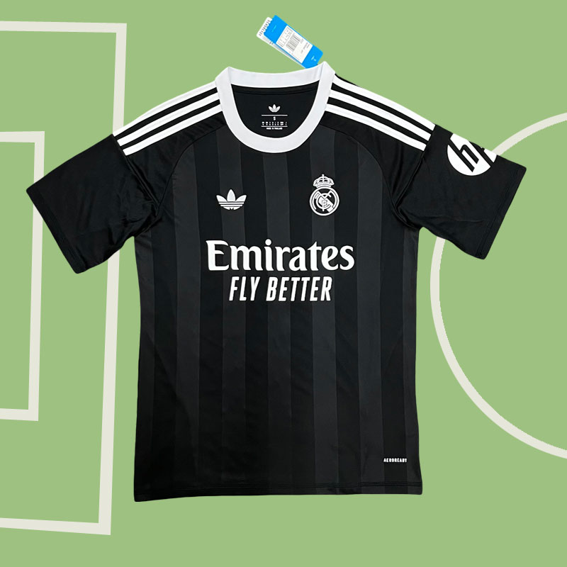 Real Madrid Fotbollströjor Målvakt Tredje tröja 2025-26 svart kortärmad