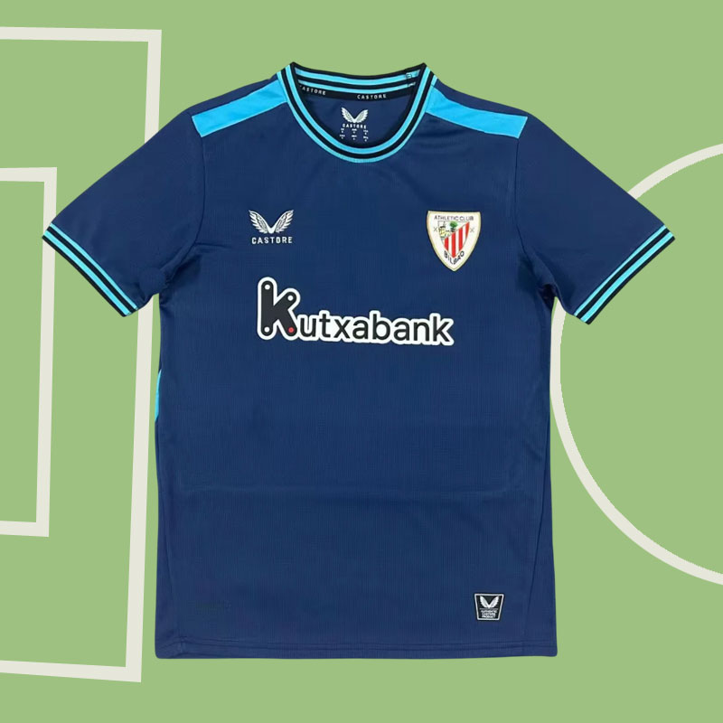 Athletic Bilbao Fotbollströjor Borta tröja 25/26 Kortärmad