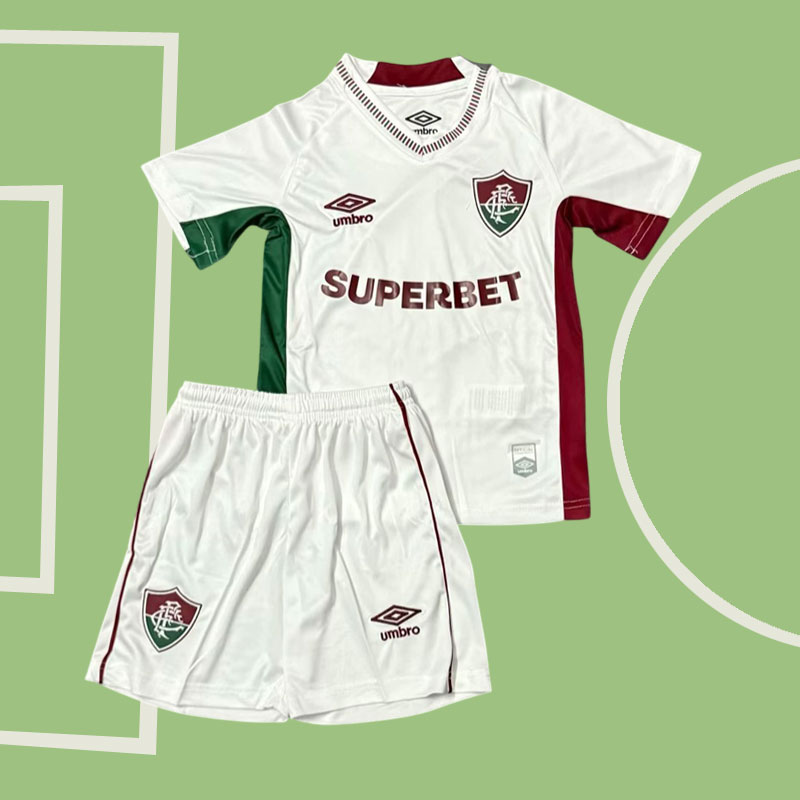 Billiga Fotbollströjor Fluminense Bortaställ 2025 för Barn