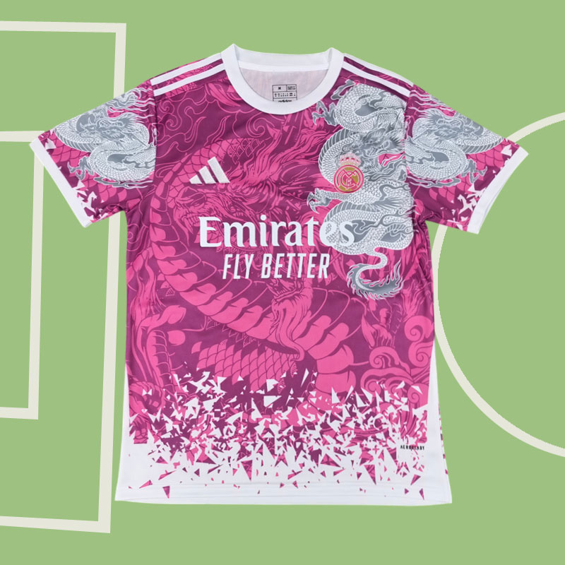Real Madrid rosa specialutgåva 2025/26 herr fotbollströja