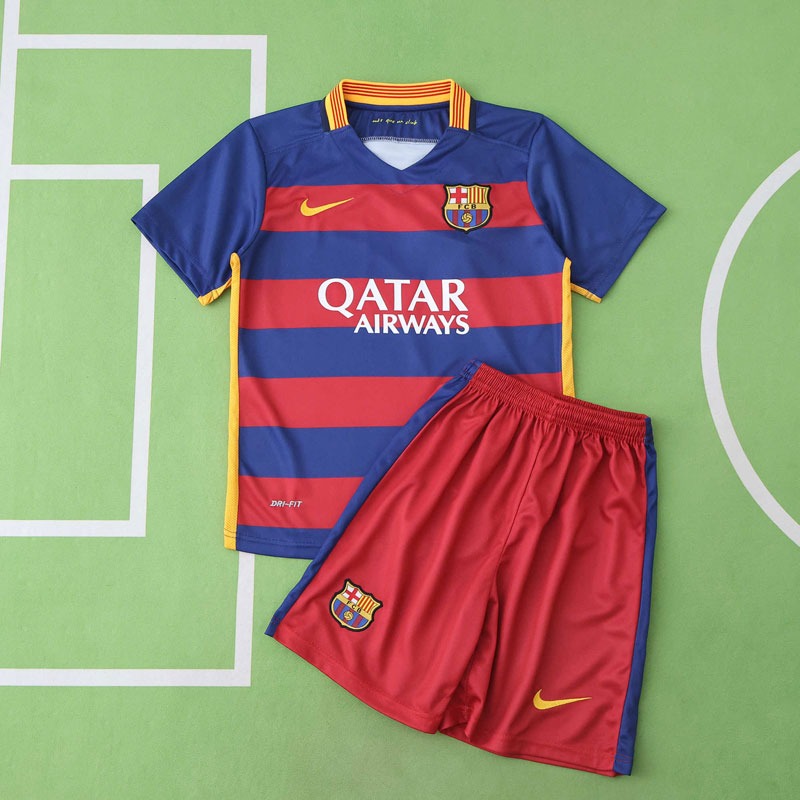 FC Barcelona retro hemmatröja barn 2015/16