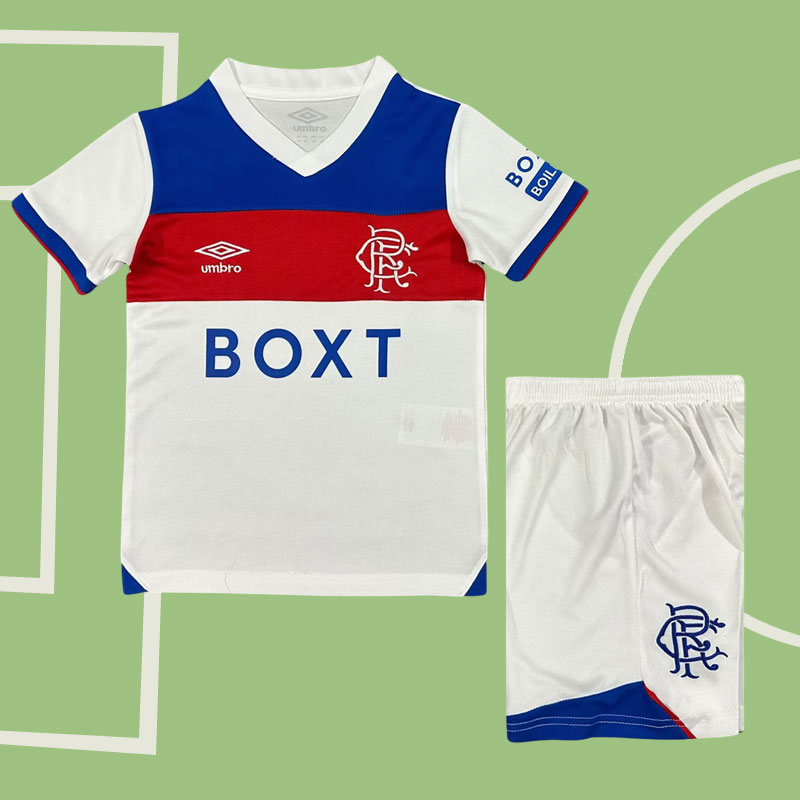 Glasgow Rangers FC bortatröja 2025/26 barn