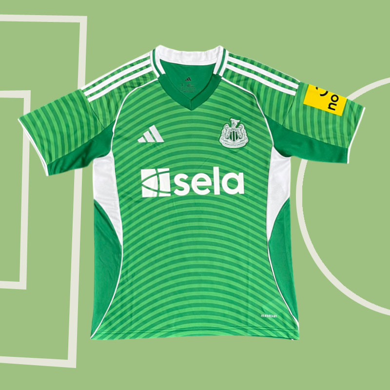 Newcastle United bortatröja 2025/26 herr - grön fotbollströja