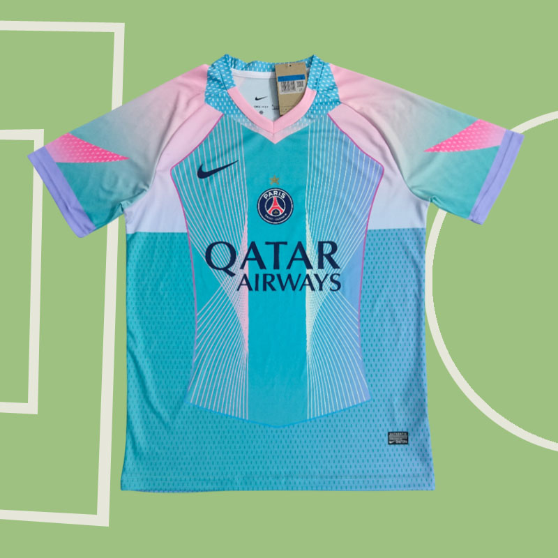 PSG 2025/26 specialutgåva - gradient fotbollströja