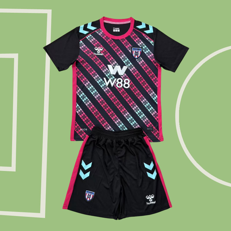Sunderland AFC målvaktströja 2025/26 tröja och shorts för vuxna och barn