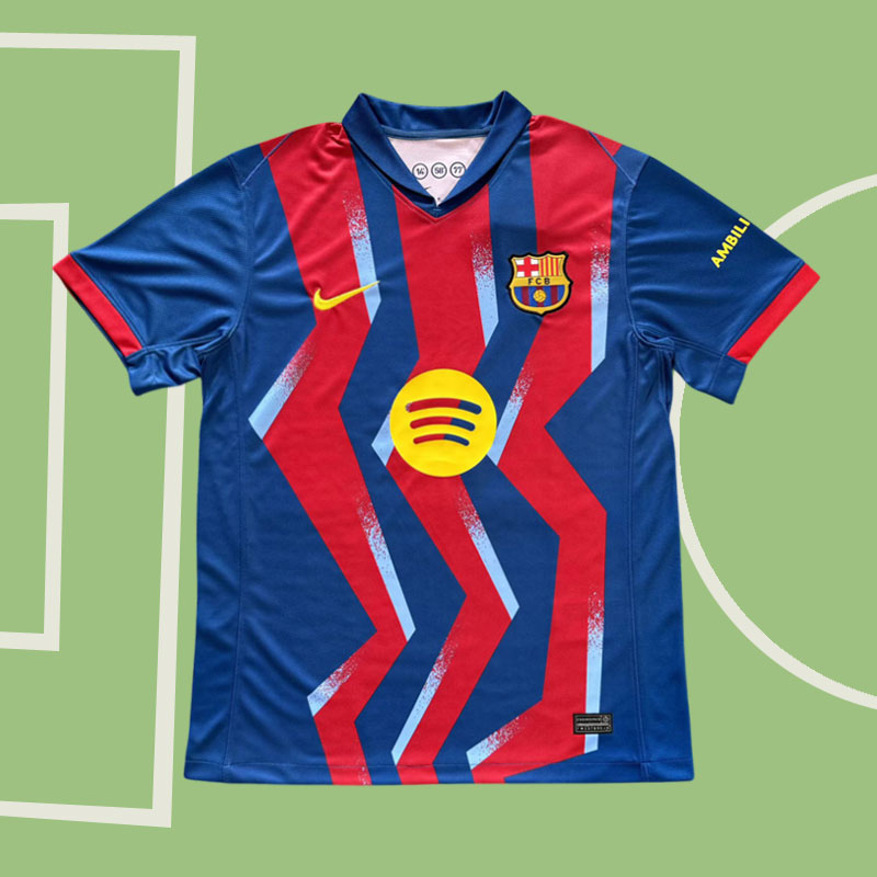 FC Barcelona fjärdetröja 2025/26 herr fotbollströja