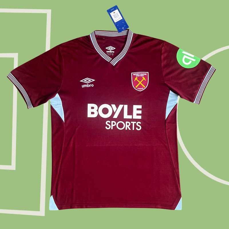 West Ham United hemma fotbollströja 2025/26 för män